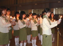 성원초 컵·걸스카우트 선언식