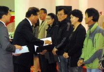 원주 판부농협 장학금 전달