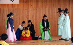 춘천 동원학교 성년의 날 기념식