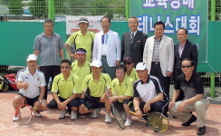 태백교육장배 교직원테니스대회