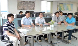 고양수 소양강댐관리단장 춘천기상대 방문