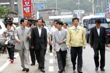 최문순 지사 인제 방문