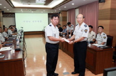 김학규 춘천 서면파출소장 장학금 기탁