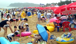 속초해변 입장객 100만 돌파