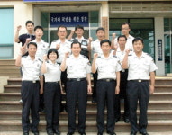 옥도근 강원지방경찰청장 속초경찰서 방문