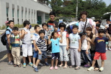 해오름 희망누리 여름학교 동해경찰서 견학