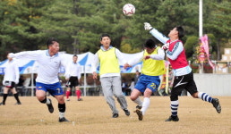 강원도 민관군 친선축구대회