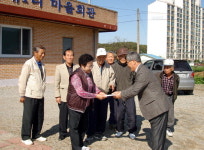 춘천 동면 지역사회개발위 경로당 위문