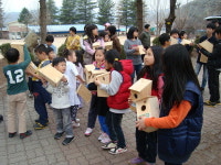 야생동물보호협 춘천시지부 새집 달기 행사