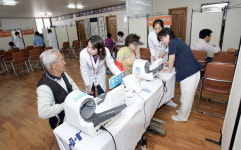 홍천군 서석면서 주민대상 의료봉사