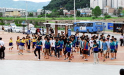강원청소년적십자 학교폭력 예방 플래시몹