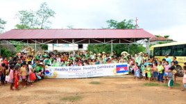 강릉영동대 간호과 동아리 캄보디아 의료봉사