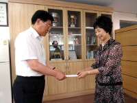 삼척 도계느티봉사대 성금 기탁