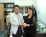 동해 무릉복지회관 운영위 삼척 가스 사고 성금 전달