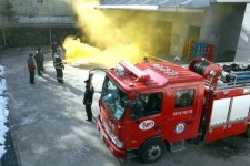 양구 119안전센터·우체국 합동 소방훈련