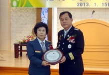 화천 사내여성의용소방대장 이·취임식