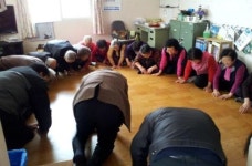 횡성 안흥면사무소 직원 경로당 순회 세배