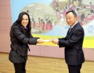 속초 대포초 활성화 동문 나섰다