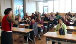 북산면 어르신 꽃가마 프로젝트 수료식