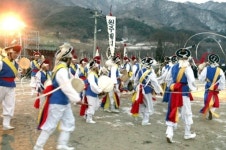 원주 매지농악 흥겨움에 빠져 보세요