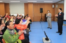 강원랜드 복지재단 경로당 위문