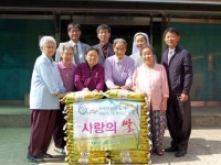 농협 양구군지부 안나의 집 위문