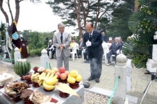 고성 고원청년유격대 위령제