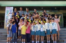 강릉 명주초 위문공연