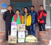 [횡성]영동고속도 횡성휴게소·하이숍 나홀로 노인 생필품 전달