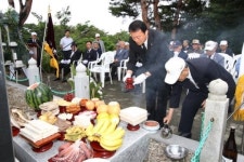 [고성]고성 고원전몰 유격대원 위령제