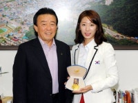 [양구]황선아 선수 양구군청 방문
