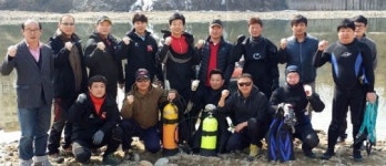 [홍천]홍천군축제위원회 홍천강 수중정화 활동