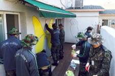 [횡성]1107공병단 벽화 그리기 봉사