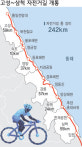 동해안 자전거길 242km 뚫렸다