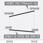 치킨가격 생닭의 8배… 농민 한숨