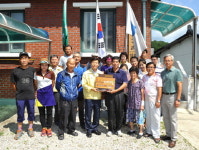 [화천]화천 명월3리 소각산불 없는 녹색마을 현판식