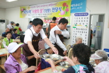 [화천]화천군 어르신 배식 자원봉사