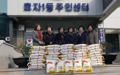 [춘천]춘천 성도교회 쌀 기탁