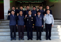 이중구 강원경찰청장, 영월 천연가스 발전소 점검