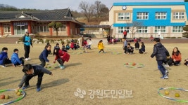 [영월]영월 청령초교 전교생이 함께하는 굿모닝 아침운동