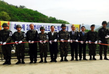 3군단 GOP소초 모노레일 준공