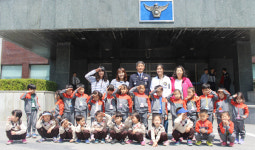 [정선]정선경찰서, 소두레유치원생 견학