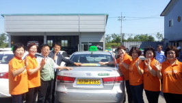 [강릉]강릉 함께해요 스마일 스티커 부착 운동