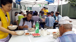 [춘천]교동새마을부녀회-복지봉사단 삼계탕 나눔