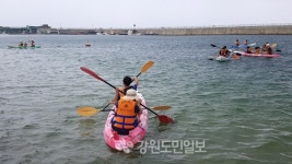 [속초]속초 장사어촌체험마을서 해양레저스포츠 체험교실