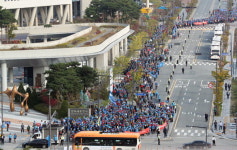 수산업 종사자 정부세종청사 집결