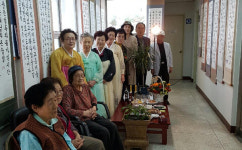 [춘천]춘천 석사현대3차경로당 서예 전시회