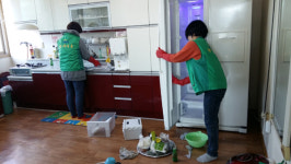 [강릉]옥천동 새마을부녀회 청소 봉사