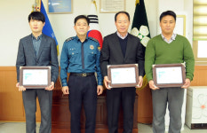 [화천]화천경찰서 교통안전 감사패 전달
