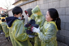 [고성]고성 공현진초교 연탄봉사